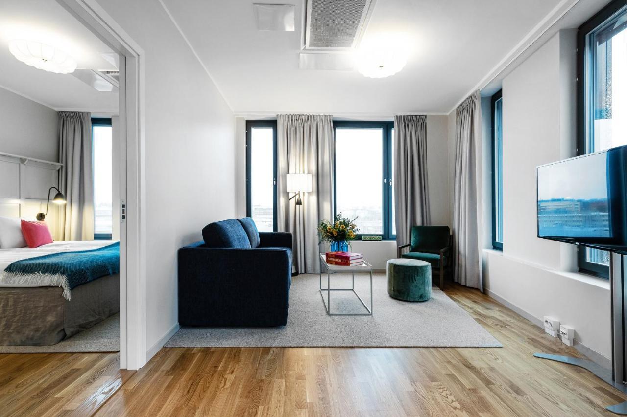 Biz Apartment Bromma Stockholm Kültér fotó A typical apartment at the hotel